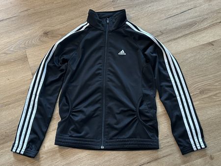 Adidas Trainingsjacke Schwarz Gr.  164 - TOP