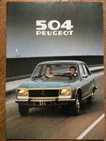 PEUGEOT 504 Prospekt 1979 deutsch CH-Ausgabe brochure
