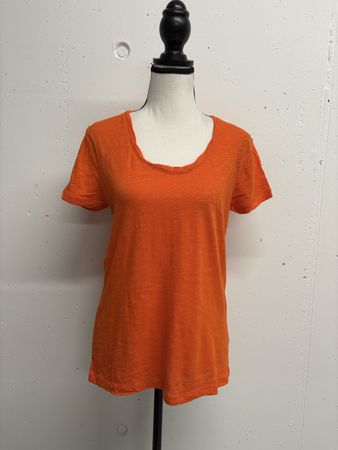 Marc O’Polo T-Shirt Orange Grösse L Baumwolle