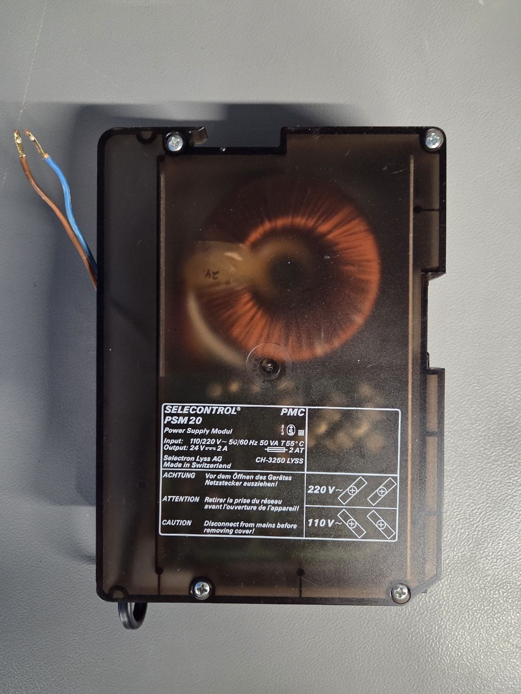Componenti elettronici: Module alimentation Selectron PSM 20 24V 2A occasion – Usato da Corgémont venduto da Couache 1