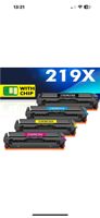 Toner 4er HP 219X W2190X LaserJetPro 3202DN/DW MFP 3302FDNG/