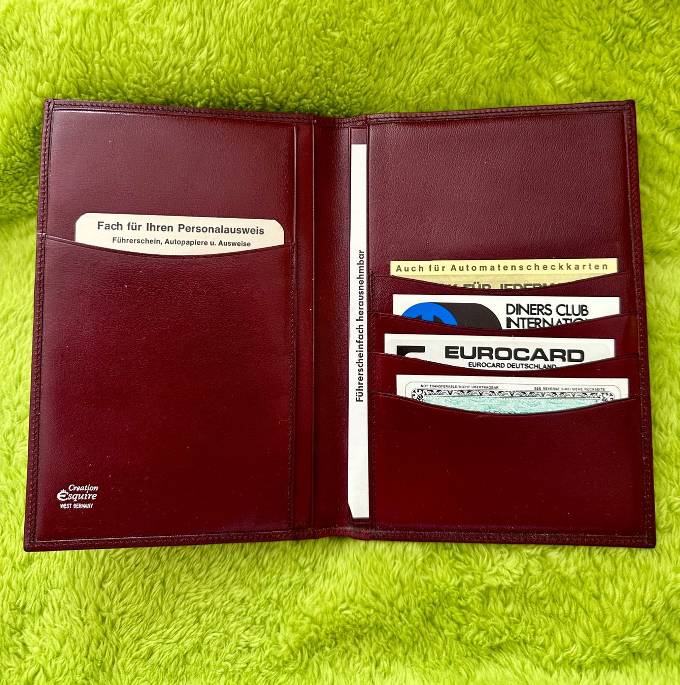 Altro in  Abbigliamento & Accessori: Brieftasche Bordeaux-Rot – Nuovo e nell'imballaggio originale da Spreitenbach venduto da Jessy8 1