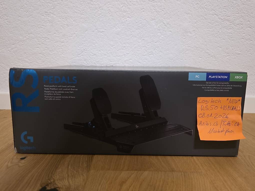 Logitech System G RS50 + RS Pedals * NEW * (Neu und originalverpackt ...