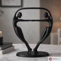 Silent Dance Abstract Modern Sculpture - 3D Printed