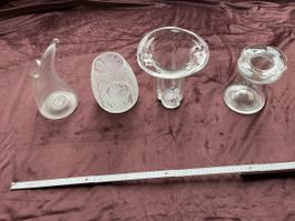 Blumenvasen aus Glas