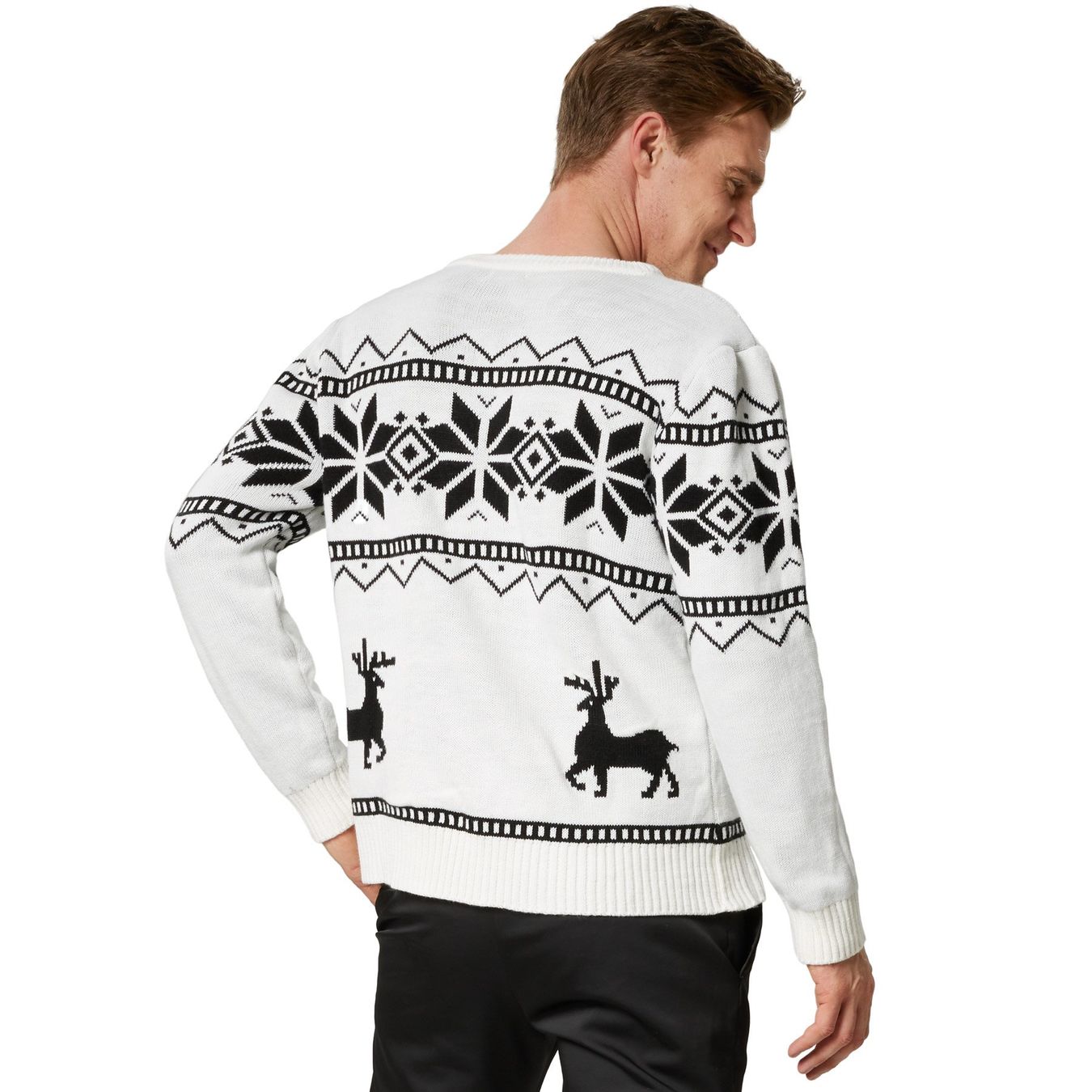 Maglioni & Felpe: Weihnachtspullover Winterland weiß-schwarz S – Nuovo (secondo la descrizione) da Murten venduto da Roland.Kemmer.AG 2