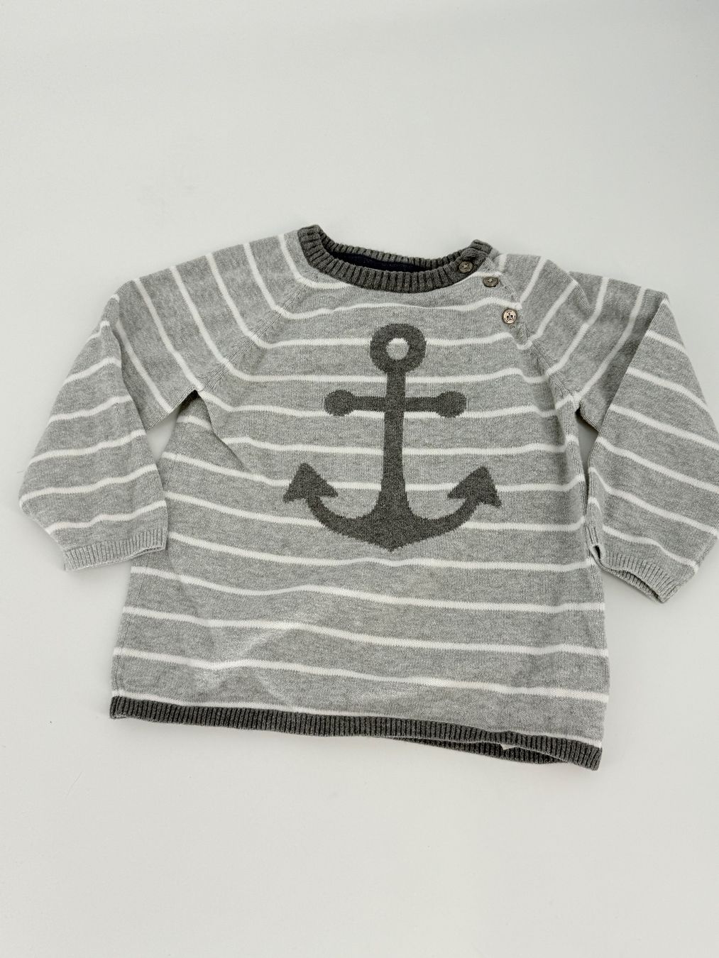 H&M Maglioni & Felpe: Pullover Gr. 86 mit Anker-Motiv von H&M – Usato da Auenstein venduto da moin.