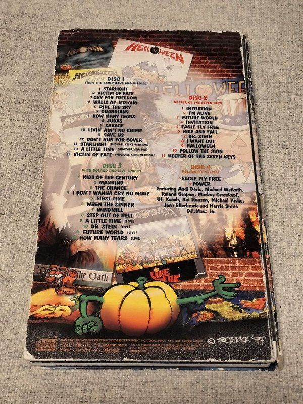 CD: HELLOWEEN Pumpkin Box 4 CD SET JAPAN – Usato da Gersau venduto da pjs_687j 2