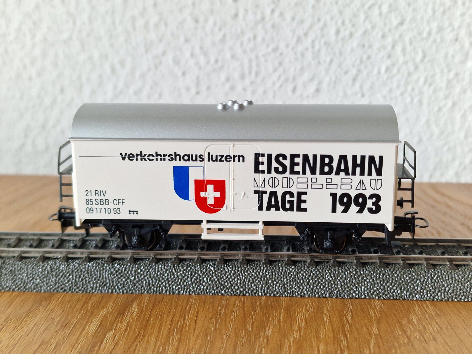 SBB/CFF/FFS Modellini di ferrovie: SBB Güterwagen Eisenbahn Amateur H0 – Usato da Matten b. Interlaken venduto da lor_hr9w 1