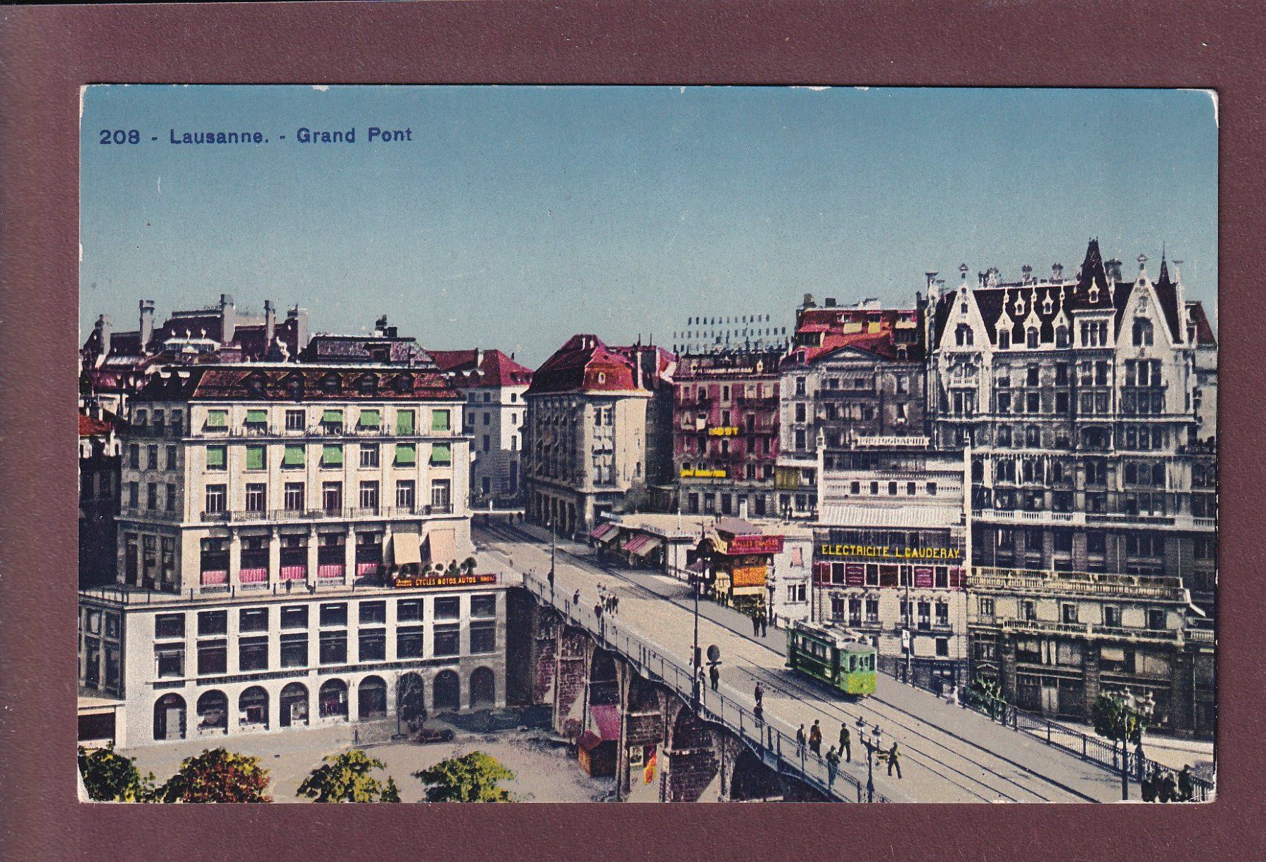 Cartes postales: LAUSANNE - Grand Pont – D'occasion à Pully par nicecards