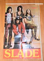 VINTAGE Popfoto Poster SLADE gross 70er