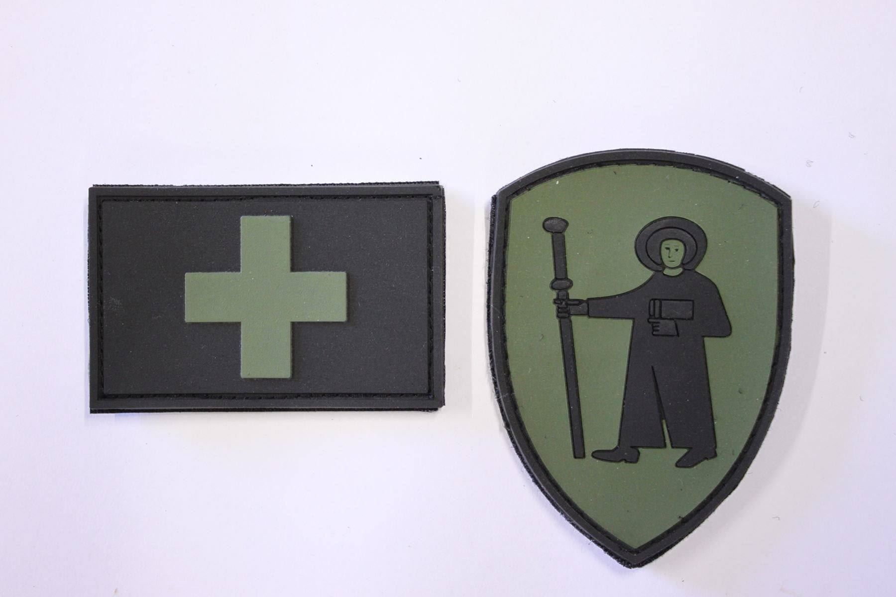 Placchette & Badge: Insignes Tactique CH + GL – Nuovo (secondo la descrizione) da La plaine venduto da 762