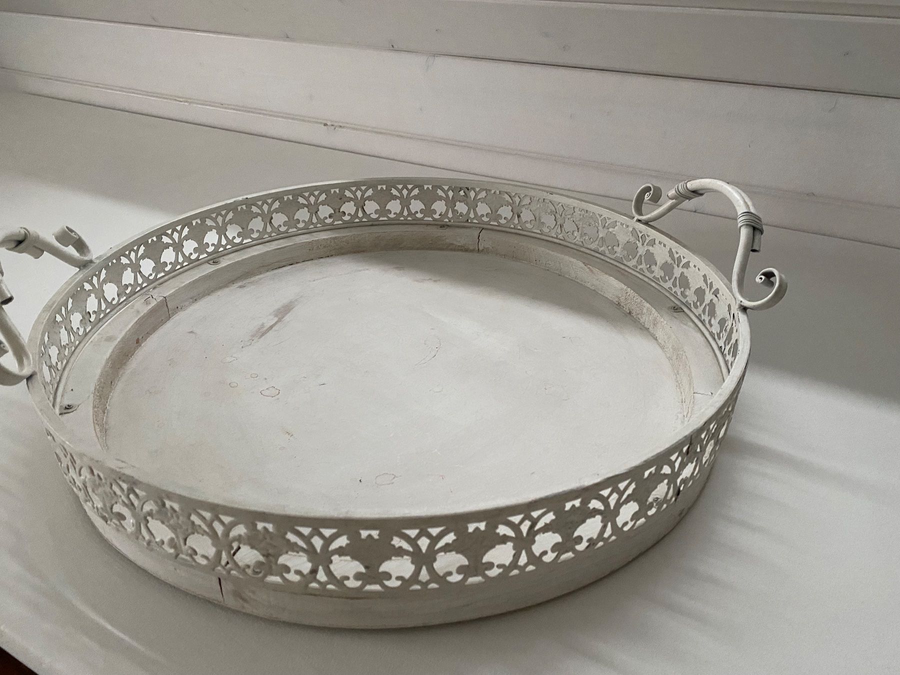 Tutte le decorazioni: Dekotabletablett Shabby Chic 50 cm – Usato da Buchs ZH venduto da Sten7
