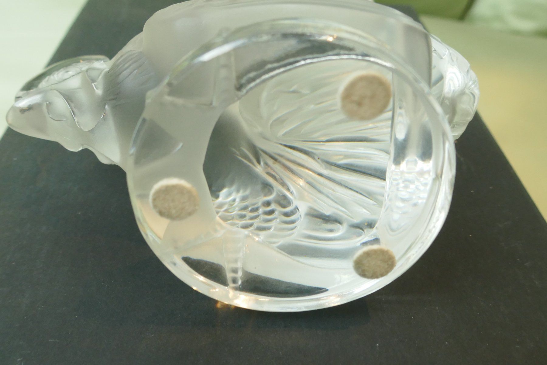 Lalique Statuette: René Lalique Hahn  Kristall 20 cm – Usato da Schaffhausen venduto da swisswatches-andmore 2