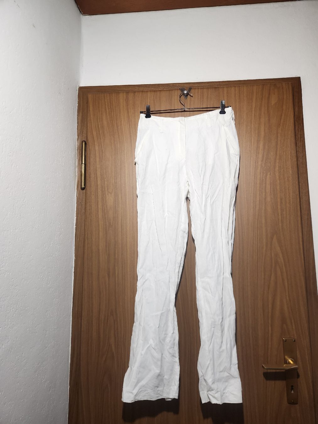 Cacharel Pantaloni: Pantalon blanc en lin Cacharel taille 36  été – Usato da Niedergösgen venduto da Eva2410