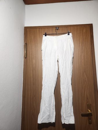 Pantalon blanc en lin Cacharel taille 36  été