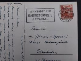 Postkarte 1946