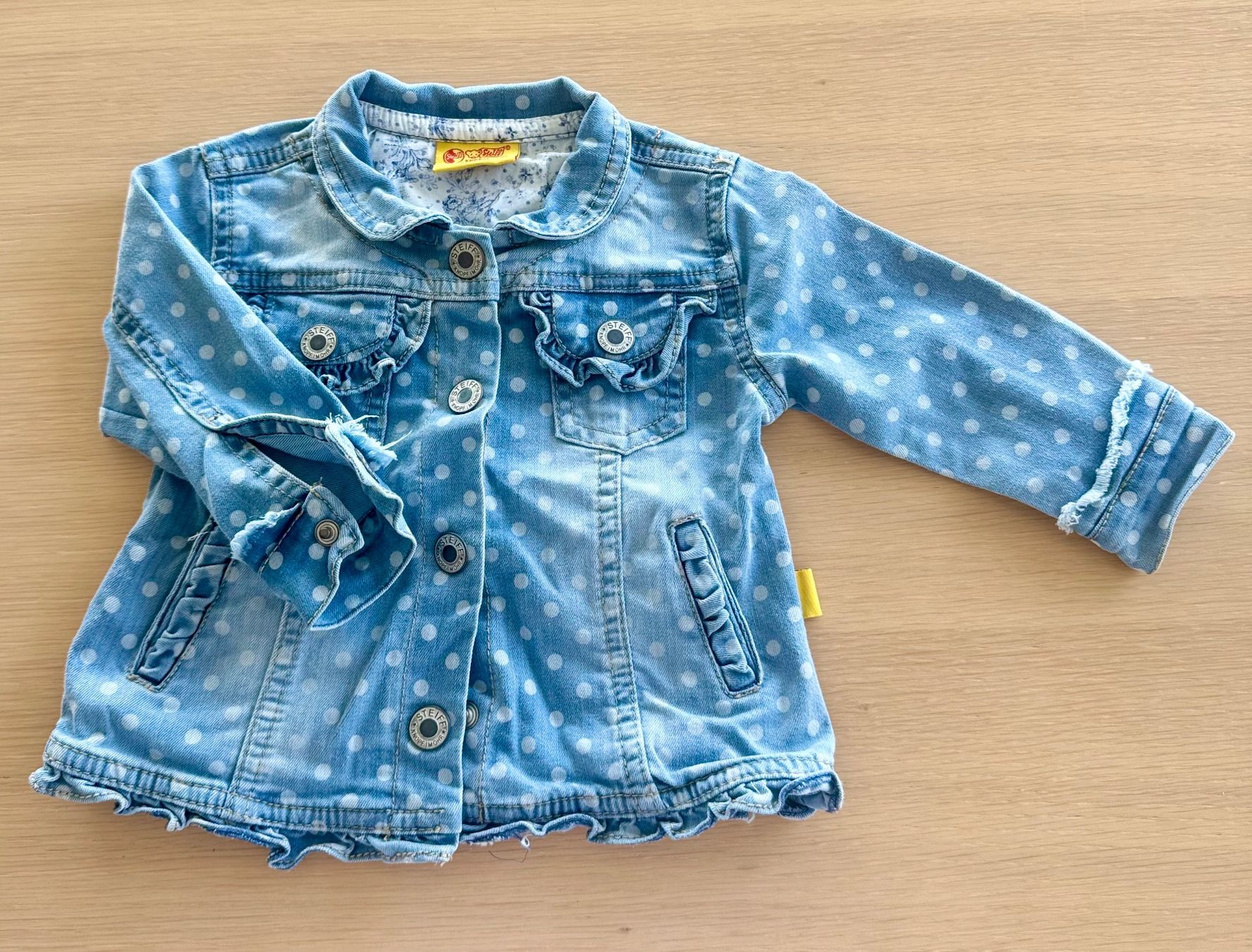 Steiff Giacche & Cappotti: Steiff Denim Jacke  (68 cm / 6M) – Usato da Meilen venduto da tplm