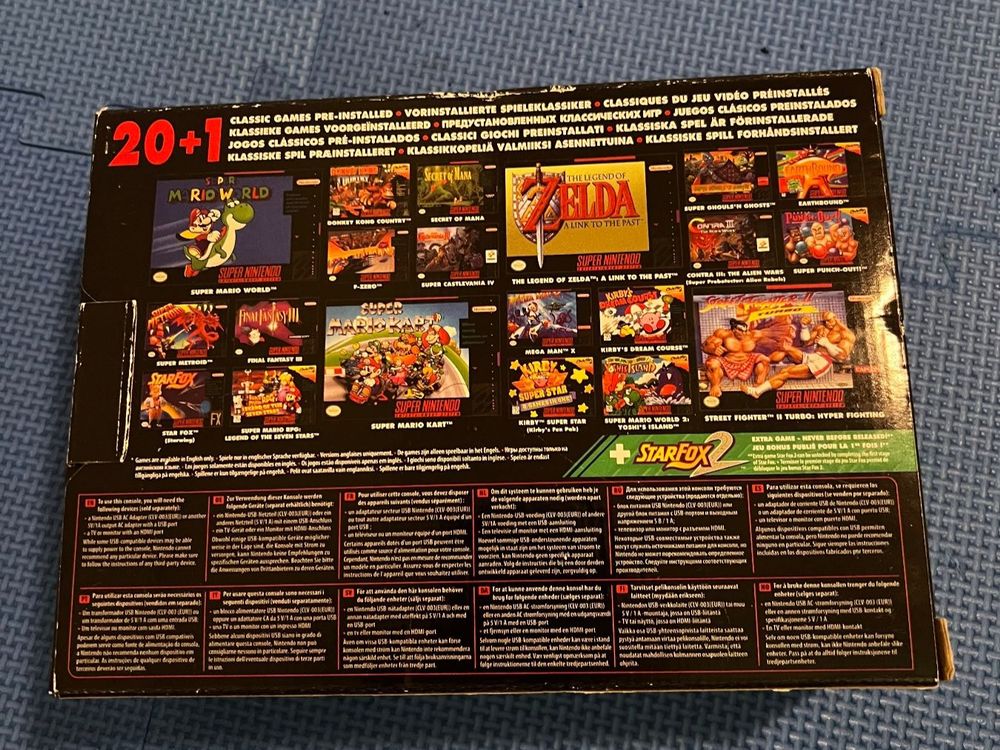 Super Nintendo Entertainment System Mini inkl. OVP | Kaufen auf Ricardo