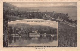 Mannenbach, Hotel und Pension z. Schiff, gelaufen um 1925-30