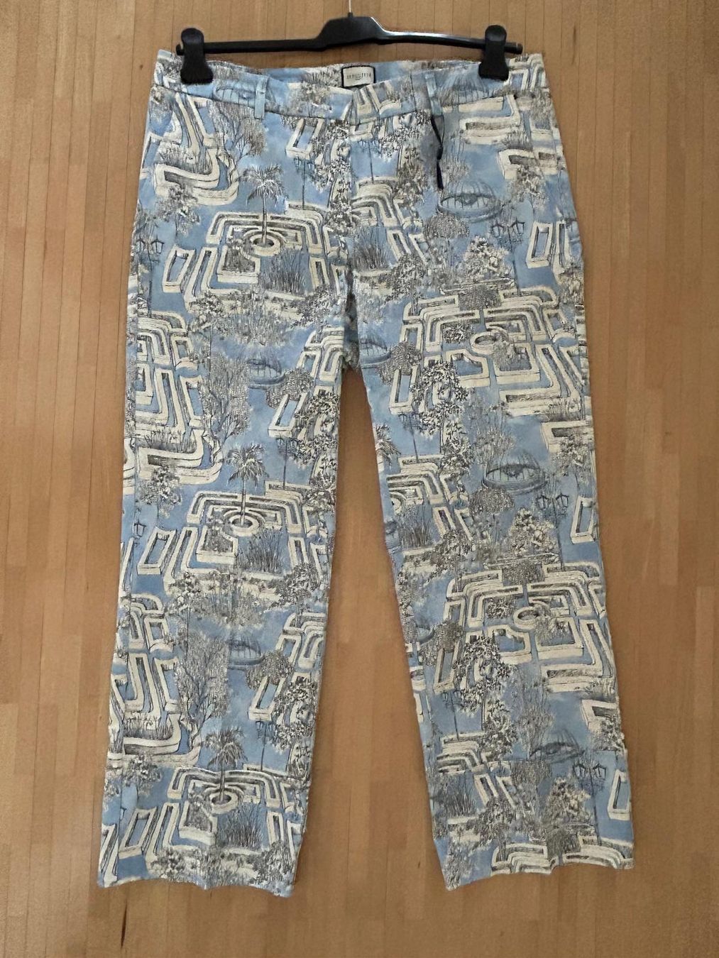 Hosen: Seductive Mia Hose Gr. 44 blau - weisses Muster – Neu und originalverpackt aus Wädenswil von coconut1289