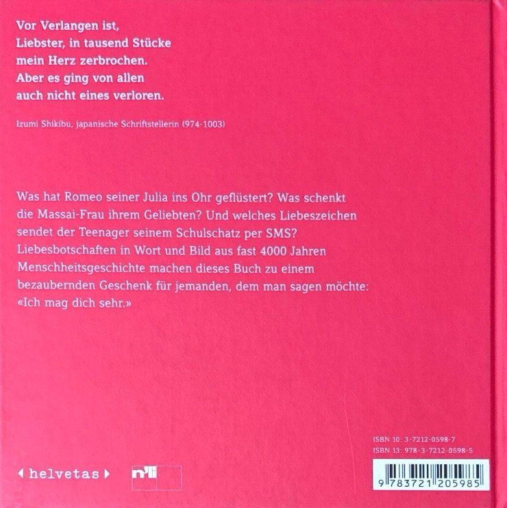 Libri: In Liebe Dein – Nuovo (secondo la descrizione) da Sarnen venduto da Livres 1