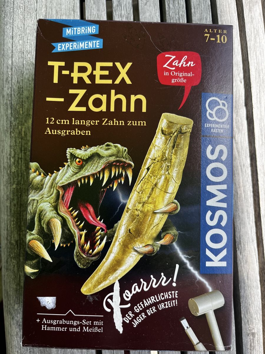 Kosmos Giochi: Kosmos Experimente T-Rex Zahn  – Nuovo (secondo la descrizione) da Winterthur venduto da Sabbia99