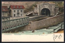 Goeschenen, Der grosse Tunnel der Gottha
