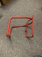 Vintage Kindersitzlehne  rot - ideal für Davoser Schlitten