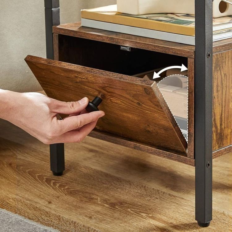 Comodini: Nachttisch mit Ladestation USB Steckdose Klappschublade NOVA – Nuovo e nell'imballaggio originale da Lachen SZ venduto da sw3zzy 6