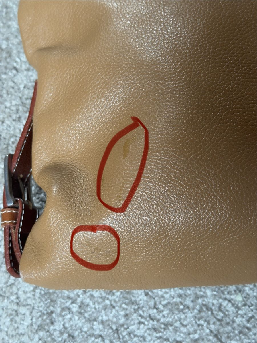 Borse da donna: Sac en cuir marron, grand format – Usato da Vuippens venduto da Anna_as 7