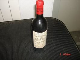 1981 grand cru classé Chateau la  Haut Médoc Rotwein