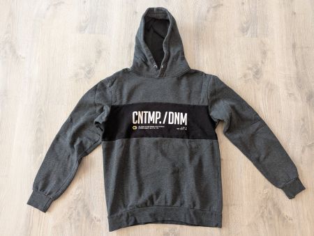 Grauer CNTMP/DNM Hoodie Gr. 52 - Wie neu!