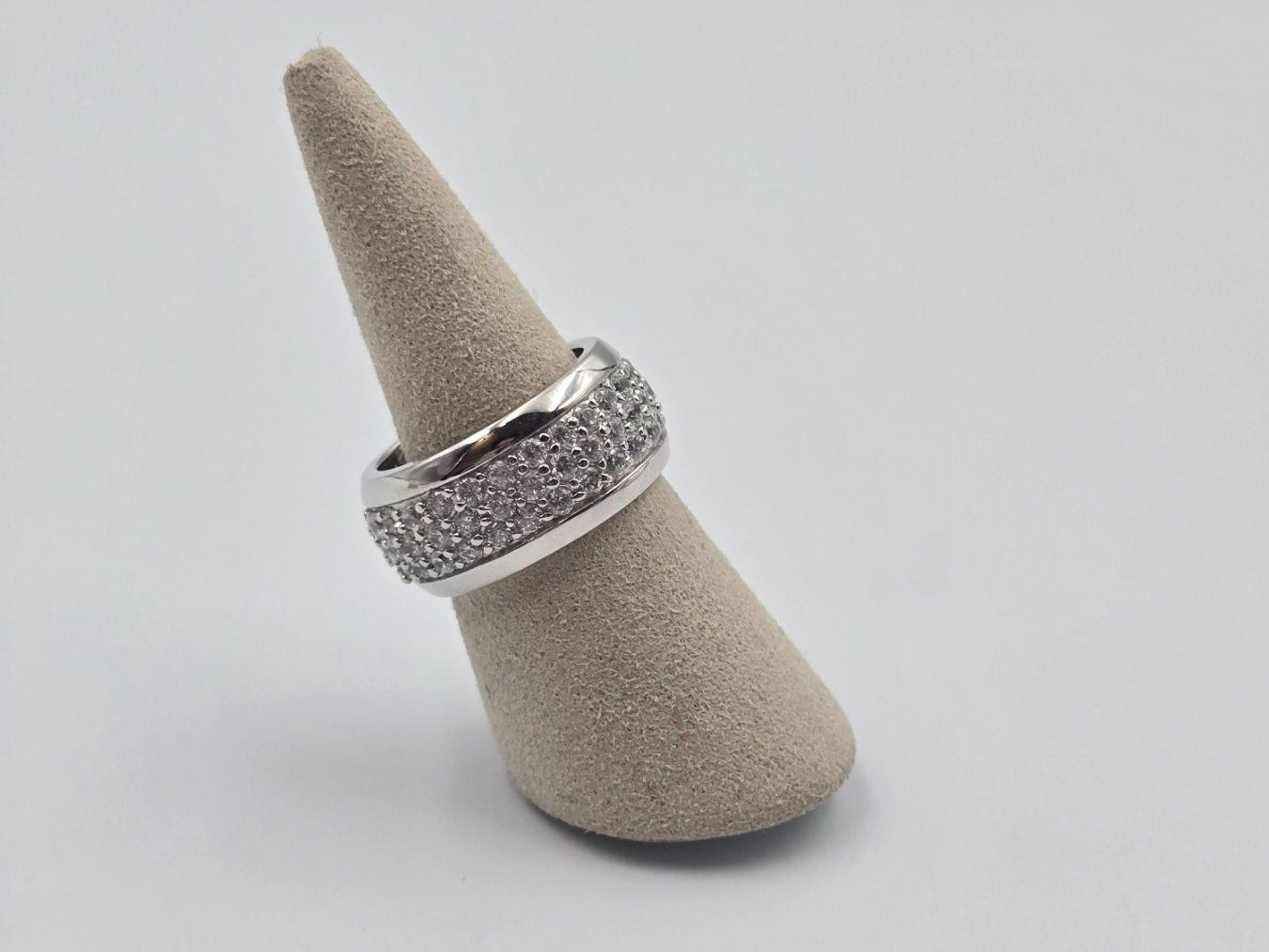 Anelli: Ring Silber 925 Zirkonia Gr. 52 – Nuovo e nell'imballaggio originale da Zug venduto da gold.schmuck