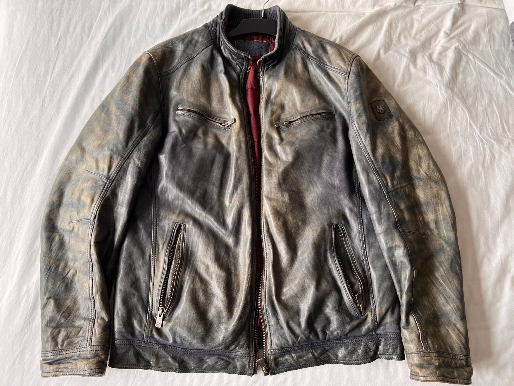 Giacche: MILESTONE Herren lederjacke/ man leather jacket – Usato da Horw venduto da cyr_2jry