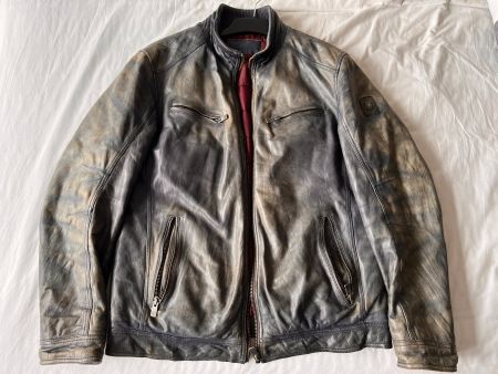 MILESTONE Herren lederjacke/ man leather jacket