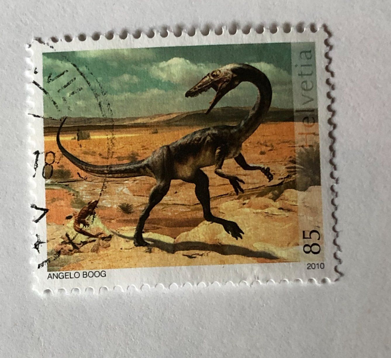 Tous les timbres: Nr.1359 Raubdinosaurier GESTEMPELT 2010    – D'occasion à Aarau par Billa007