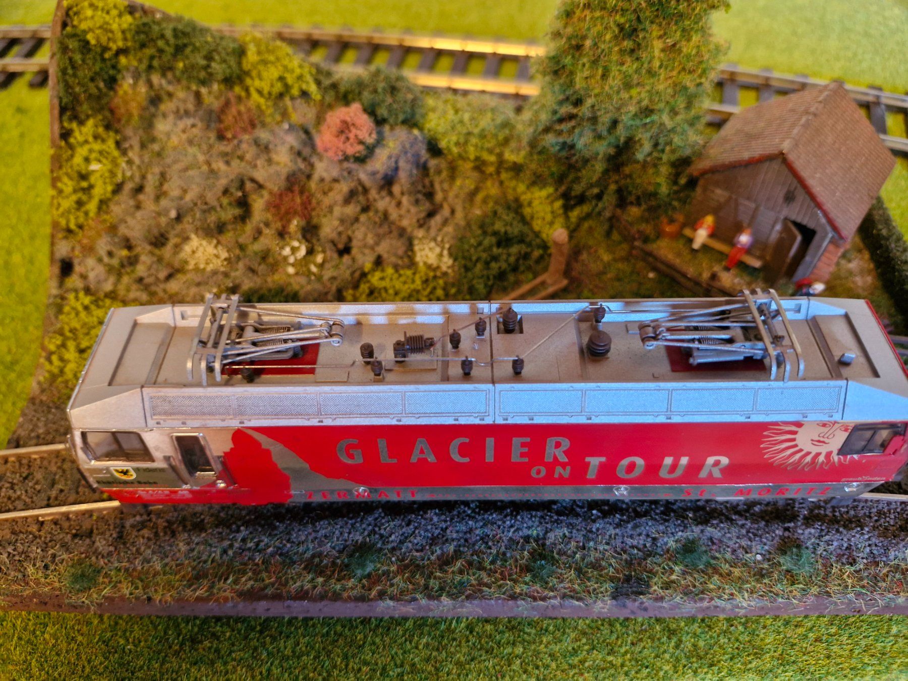 Bemo Modellini di ferrovie: BEMO RhB Ge 4/4 II HO Normalspur – Usato da Stans venduto da marlene330 1
