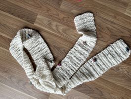 Hand gestrickter Schal_warm und sehr weich