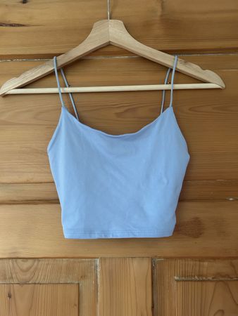 Bershka Top, hellblau Grösse XS, Sommer Must-Have!