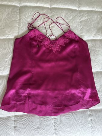 Karen Millen Silk Lace Camisole Top, Size EU 38