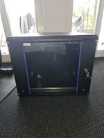 Wirewin 19" Netzwerkschrank 9 HE / Wandgehäuse mit Glastür