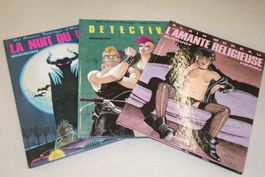 BD ADULTE  ALAIN MOREAU       °°°° 3 ALBUMS °°°°