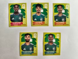 W Cup Arabie Saoudite N° 4, 10, 12, 14, 15