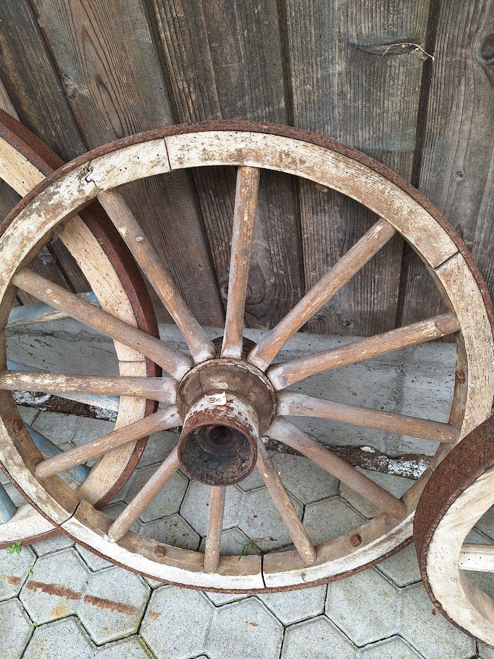 Alle Dekorationen: 4 Alte Wagenräder, Deko-Objekt,   Vintage! – Gebraucht aus Schangnau von Arnika56 2