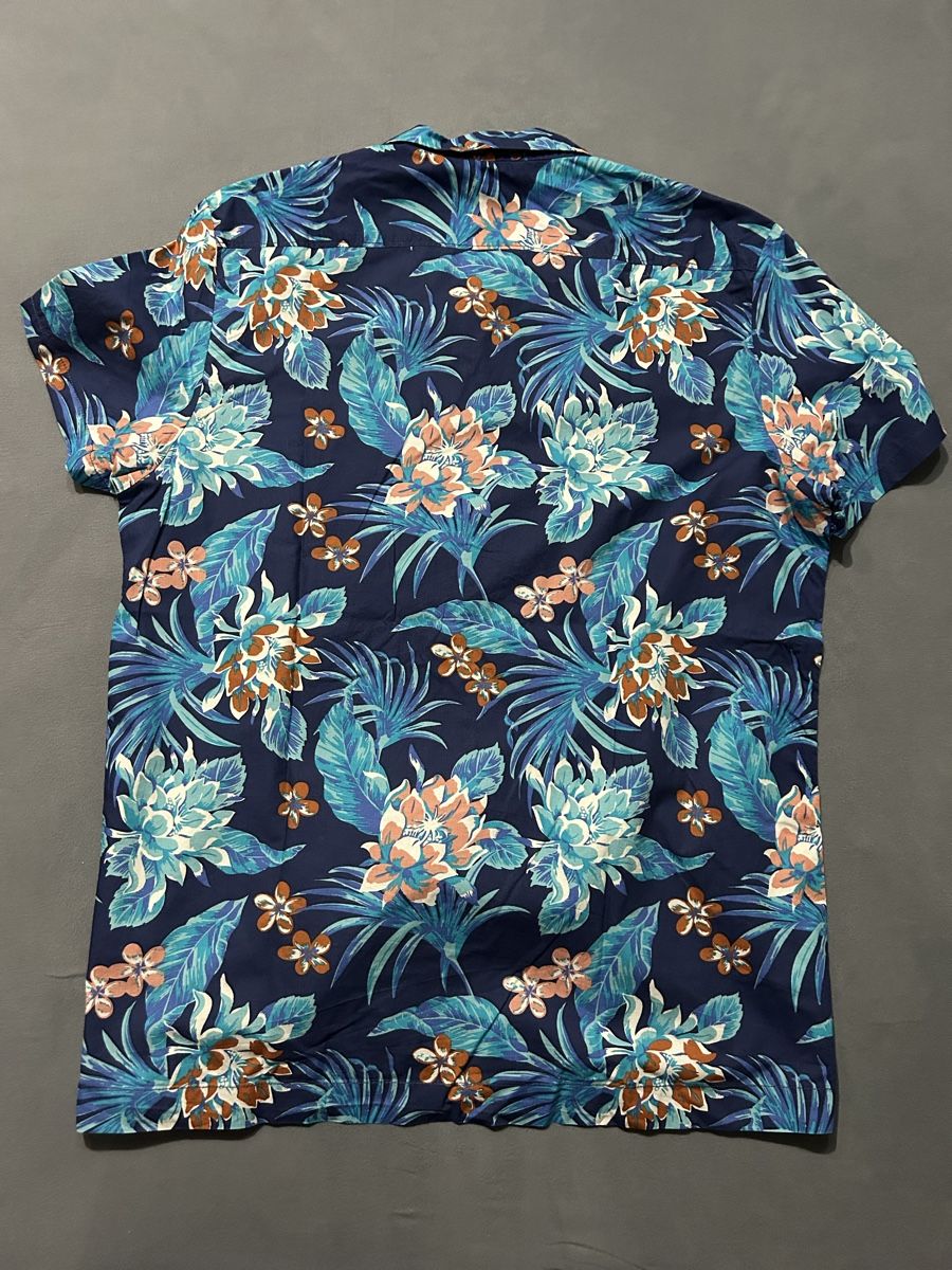 We Hemden: Hawai Hemd blau Blumenmuster – Gebraucht aus Rebstein von Sandroo.79 1