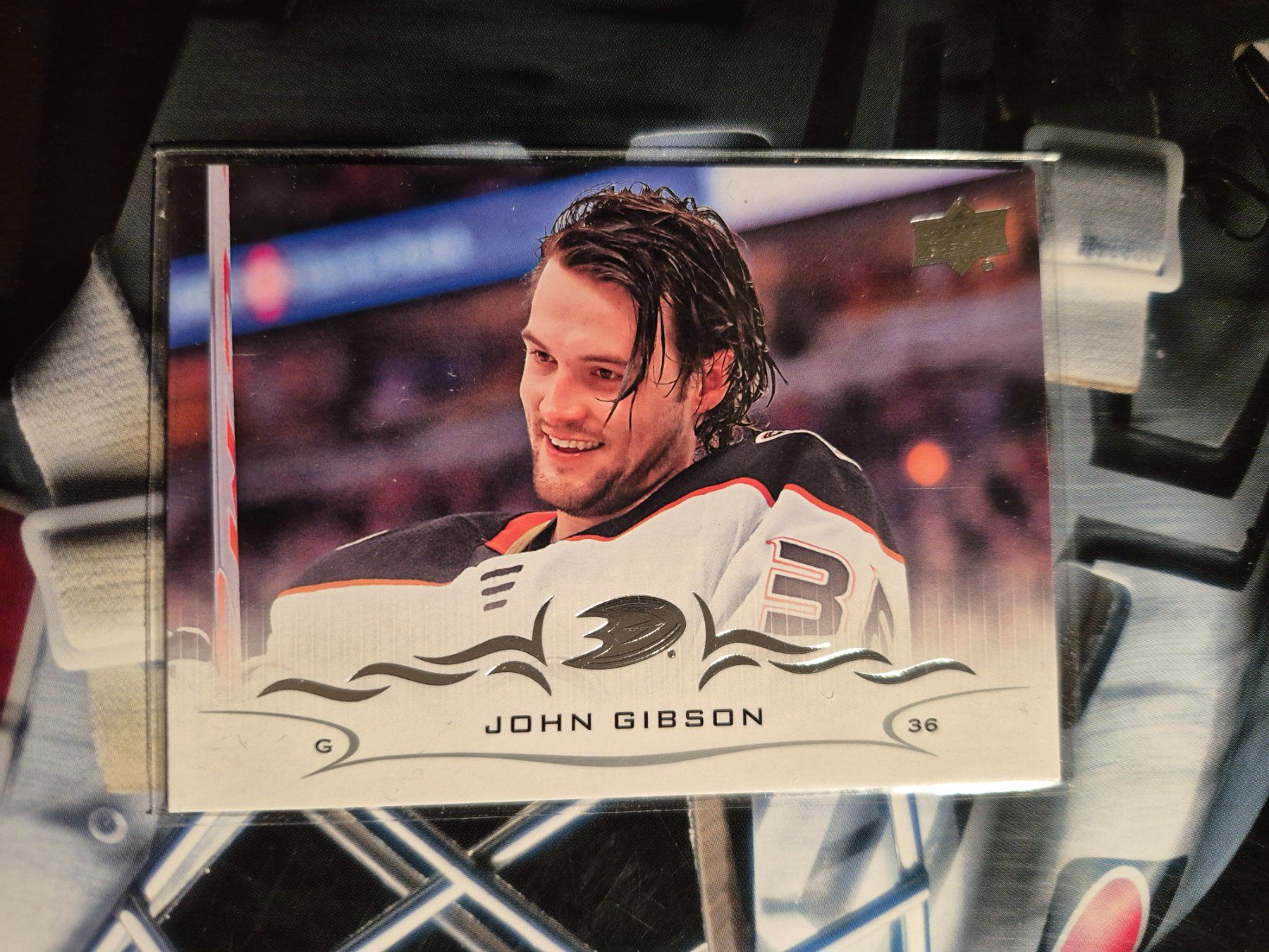 NHL Cartes à collectionner: NHL John Gibson Anaheim Ducks – D'occasion à Treiten par Sauber73