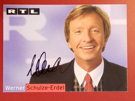 Werner Schulze-Erdel Autogramm signiert Fotopostkarte 10x15c