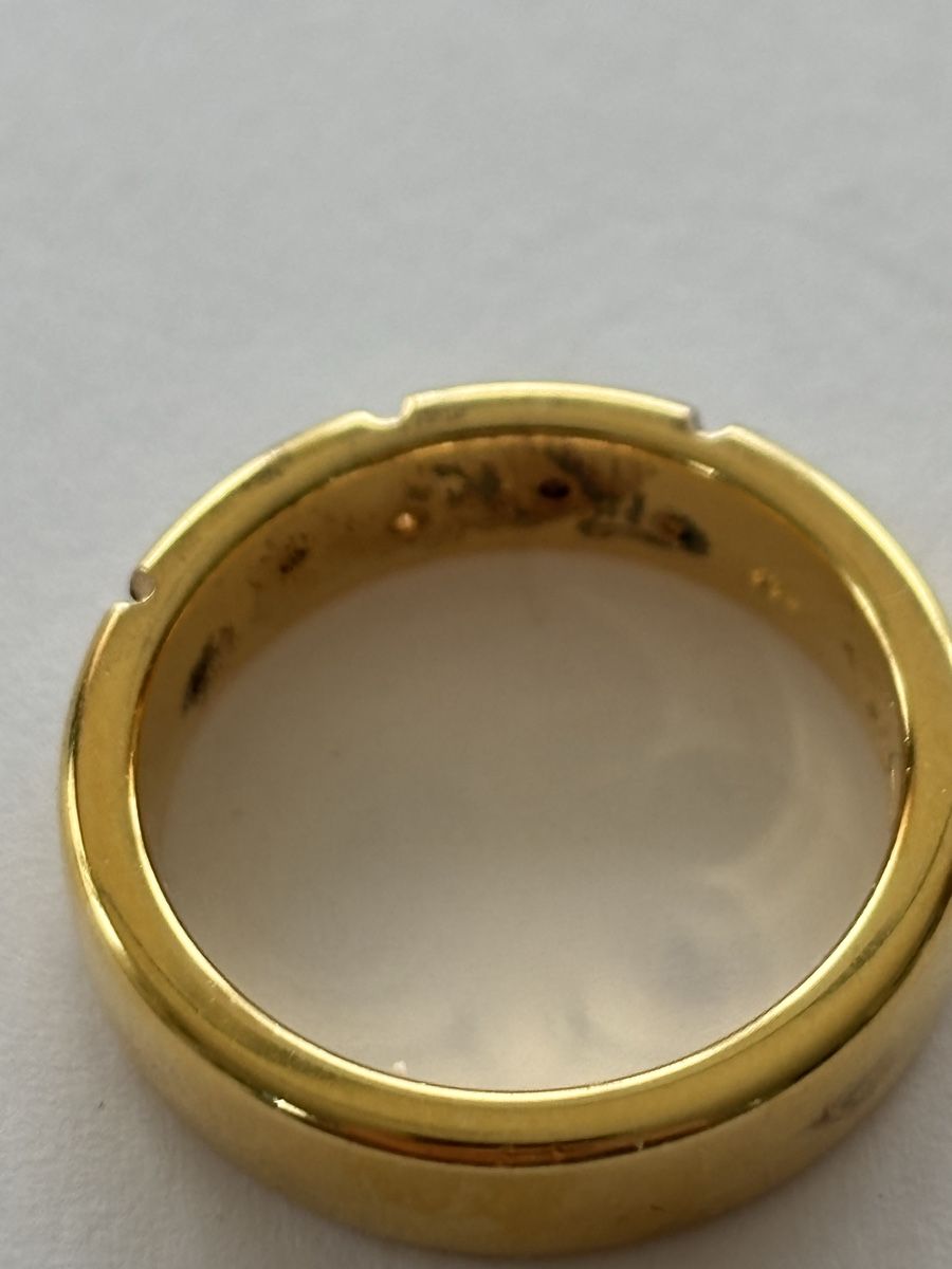 Anelli: Ring Silber 925 vergoldet – Usato da Langnau am Albis venduto da flusspflege 5