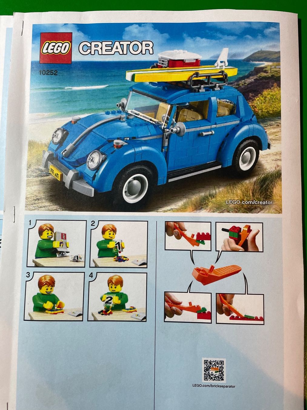Lego Spielzeuge: Lego CREATOR VW-Käfer 10252 – Gebraucht aus Gelterkinden von